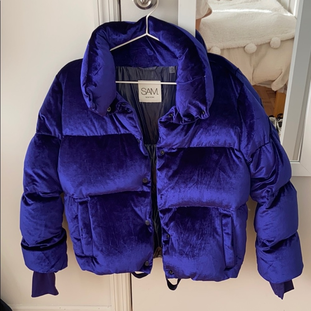 SAM Velvet Sydney Puffer Jacket